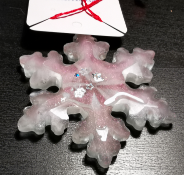 Schneeflocken Anhänger für Weihnachtsbaum